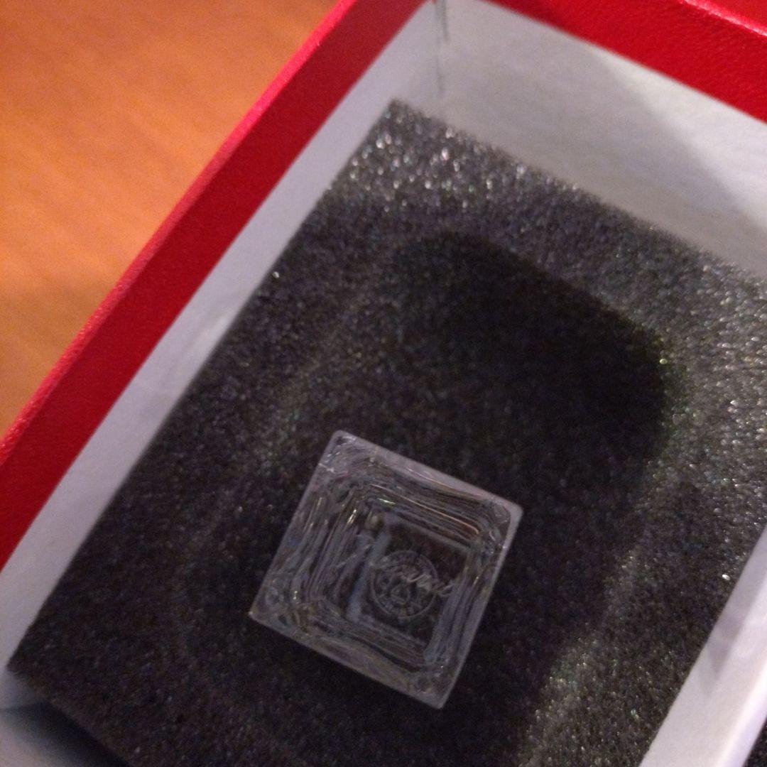 バカラ　ペア箸置き　ペアカトラリーレスト