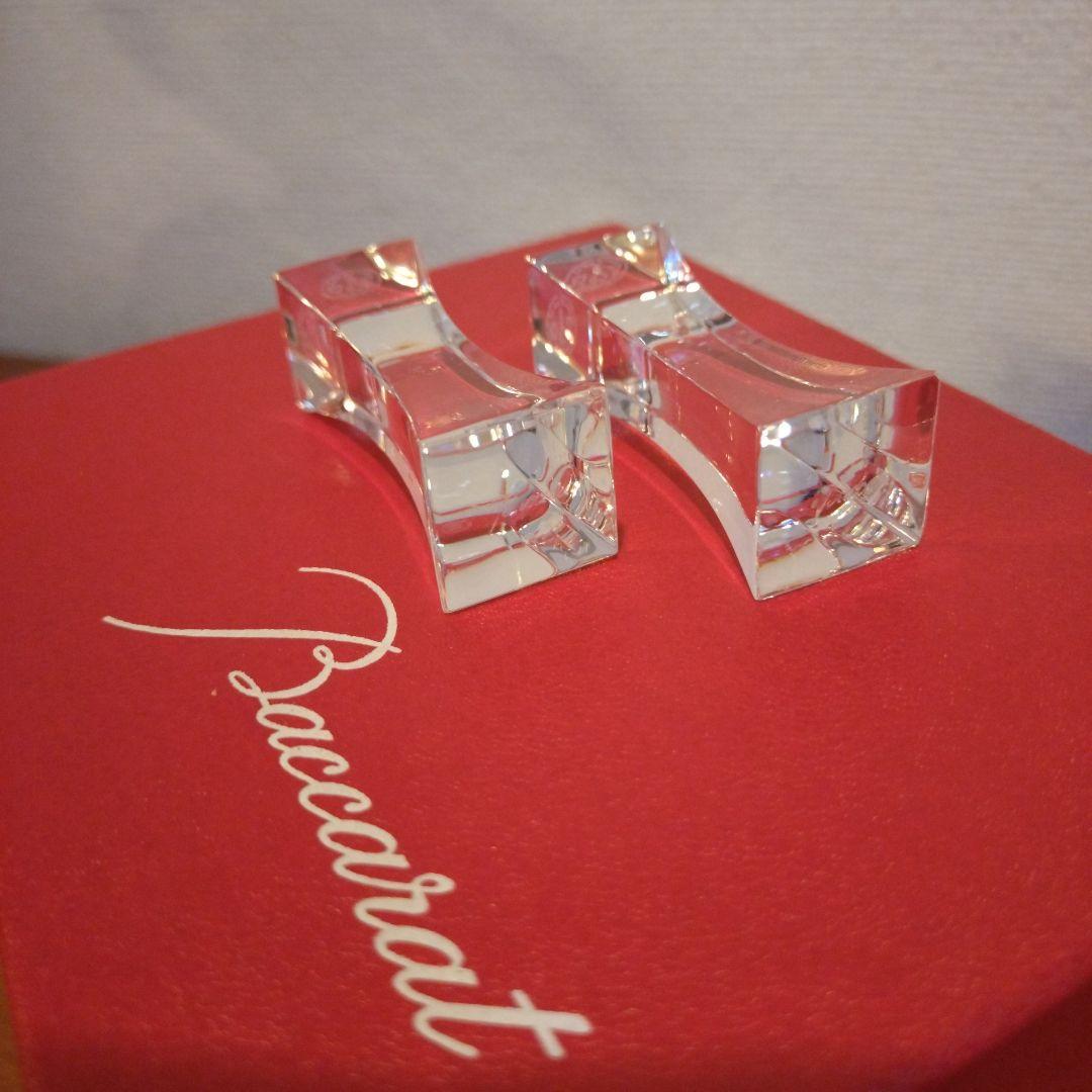 バカラ　ペア箸置き　ペアカトラリーレスト