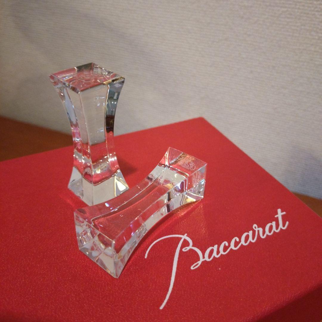 バカラ　ペア箸置き　ペアカトラリーレスト