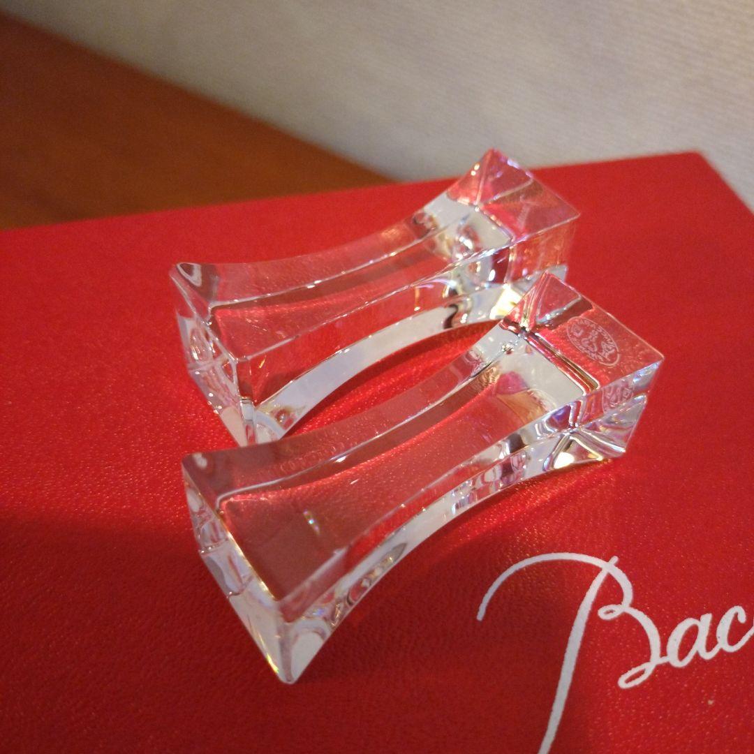 バカラ　ペア箸置き　ペアカトラリーレスト