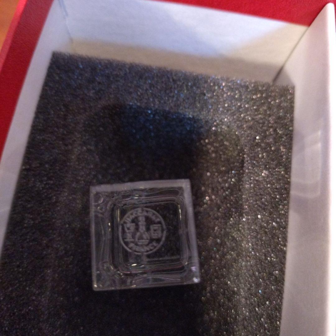 バカラ　ペア箸置き　ペアカトラリーレスト