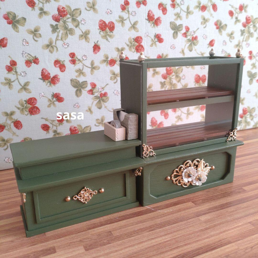 【専用】ミニチュア家具　パン屋さんの家具Ａセット