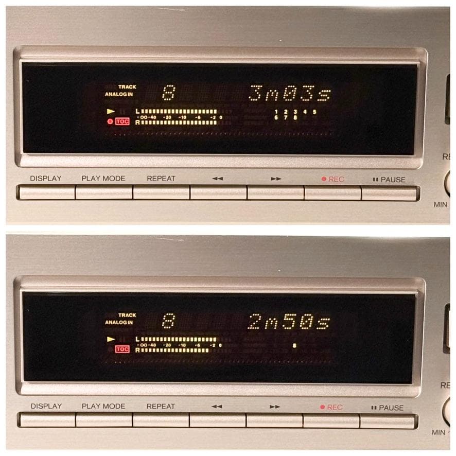 優良動作品・ONKYO MD-124(N) MDレコーダー MDLP非対応