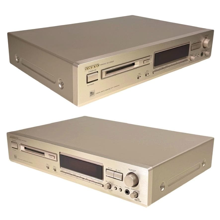 優良動作品・ONKYO MD-124(N) MDレコーダー MDLP非対応