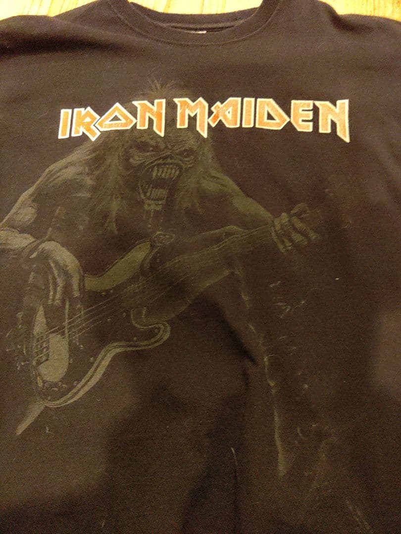 IRON MAIDEN バンドTシャツ ブラック