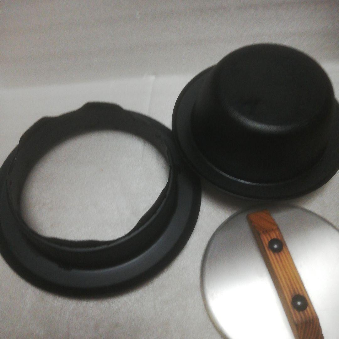 ウルシヤマ金属工業　炊飯釜　2合 ガス火専用 アルミ製 日本製 謹製 釜炊き三昧