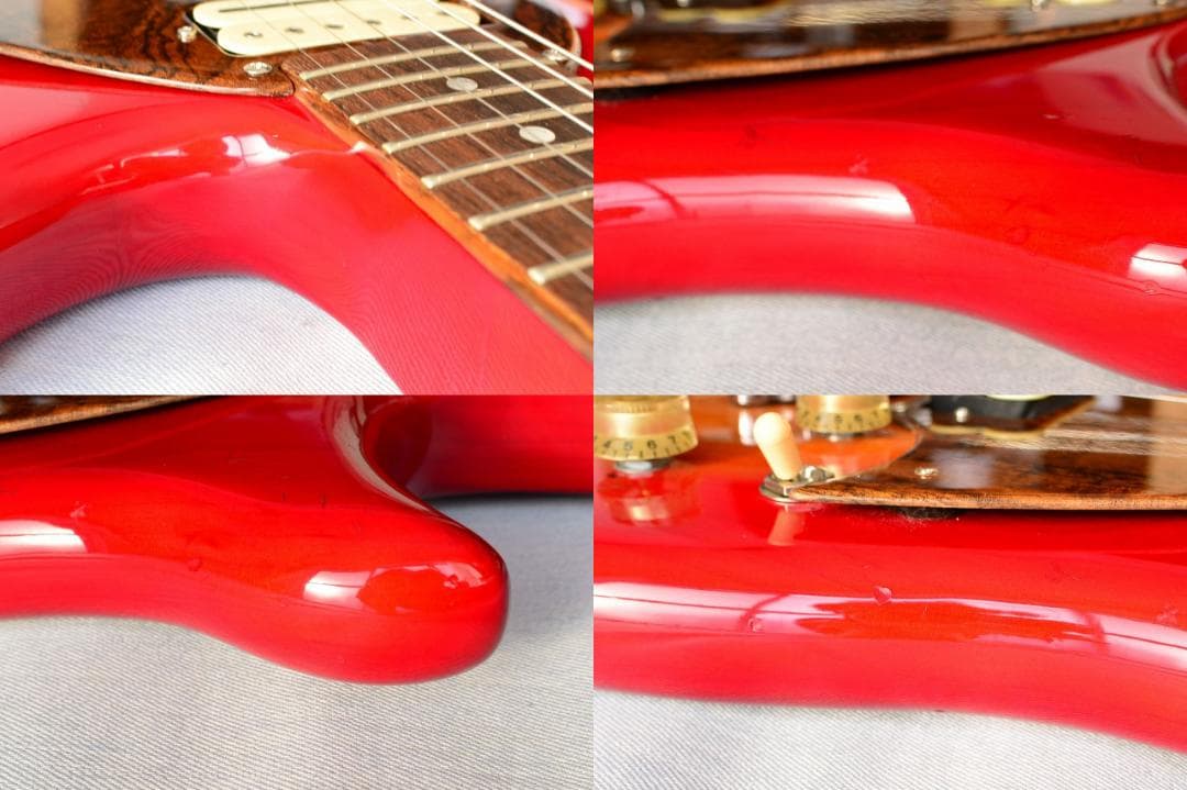 YAMAHA SF-3000 ワンオフ 2ハム化 特製ピックガード＆ロッドカバー