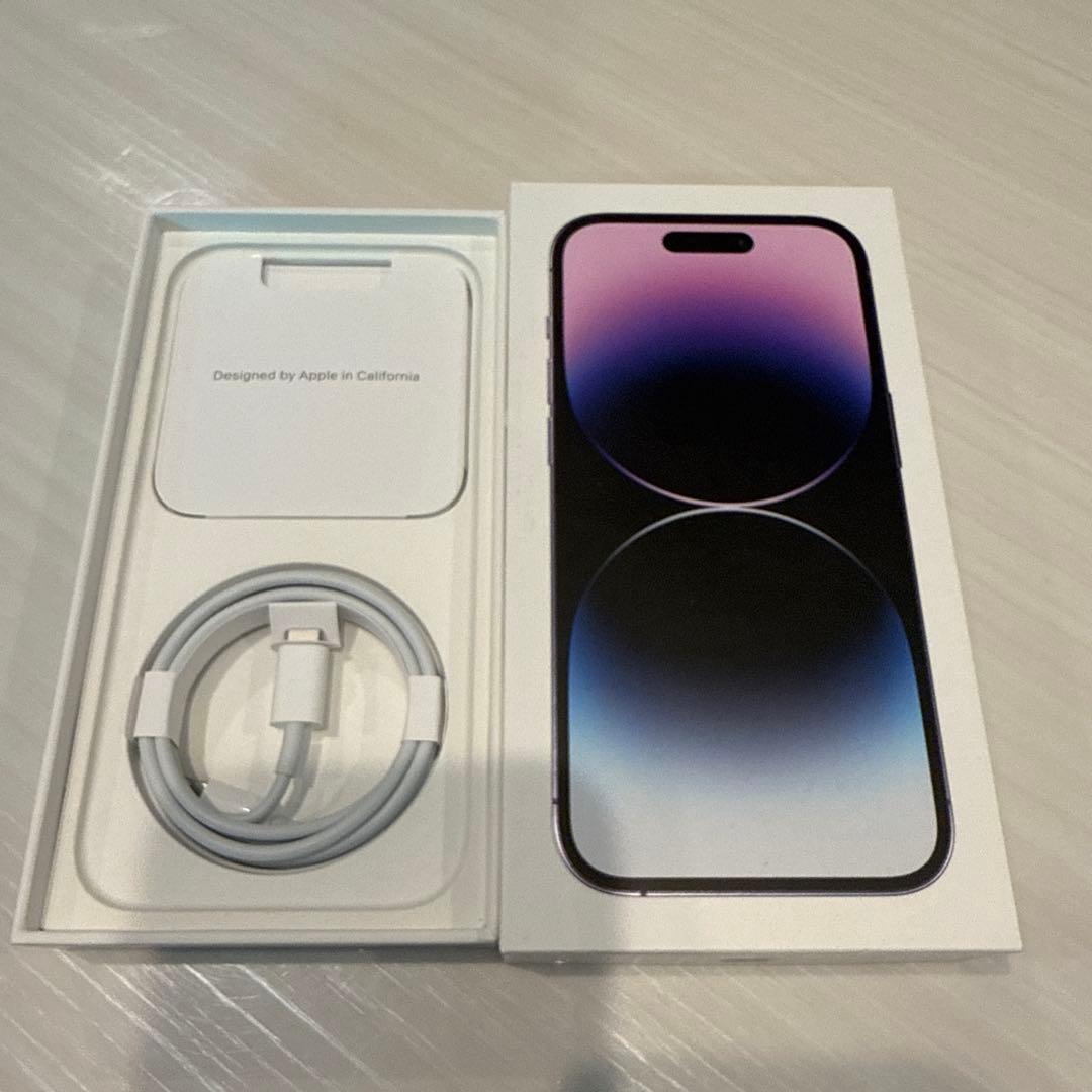 Apple iPhone 14 Pro ディープパープル（海外版SIMフリー）