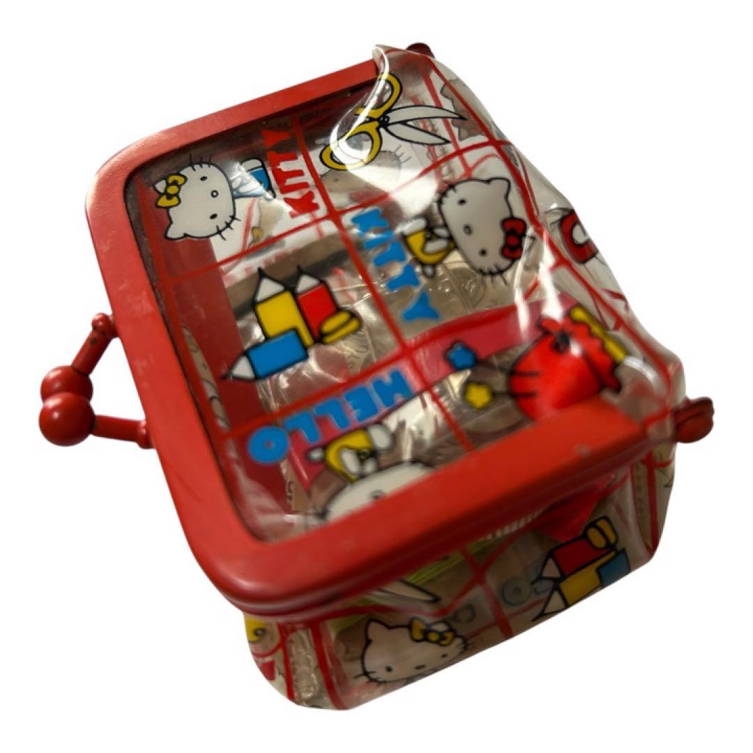 昭和レトロ！サンリオハローキティ　がまぐちソーイングセット1975年製