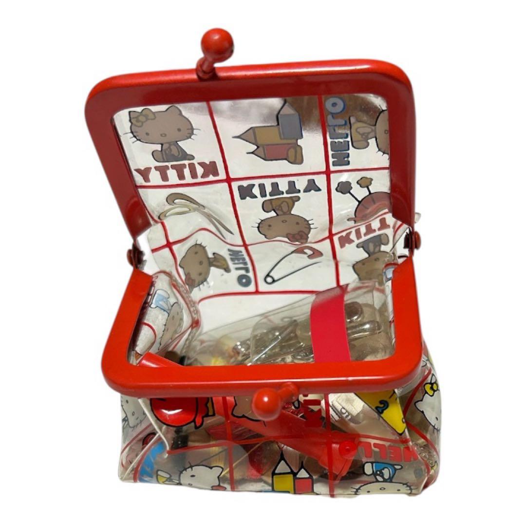 昭和レトロ！サンリオハローキティ　がまぐちソーイングセット1975年製