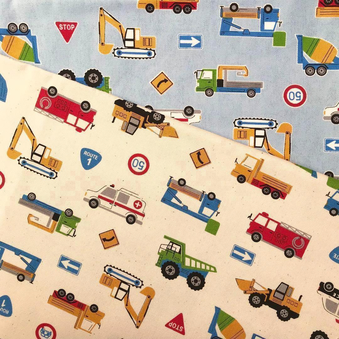 みき様　はたらく車　電車　さくらんぼ　パープル　ホワイト