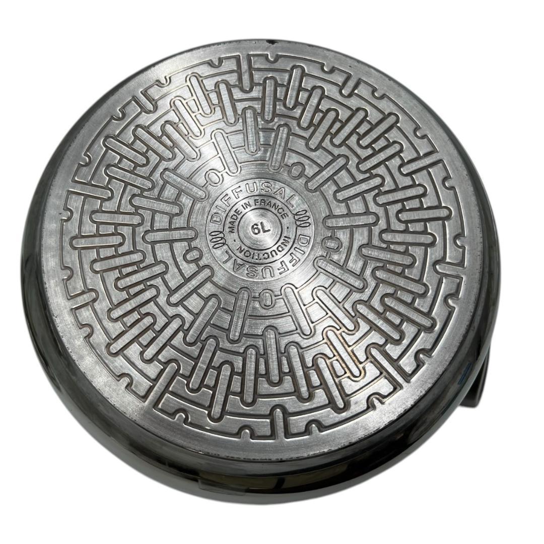 【美品】T-fal DIFFUSAL 圧力鍋 6L