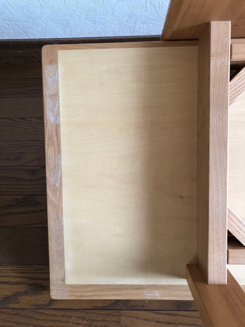 天然木　布貼り　ソファベンチ　3人掛け　組み木　家具　青海波　ピンク送料込み