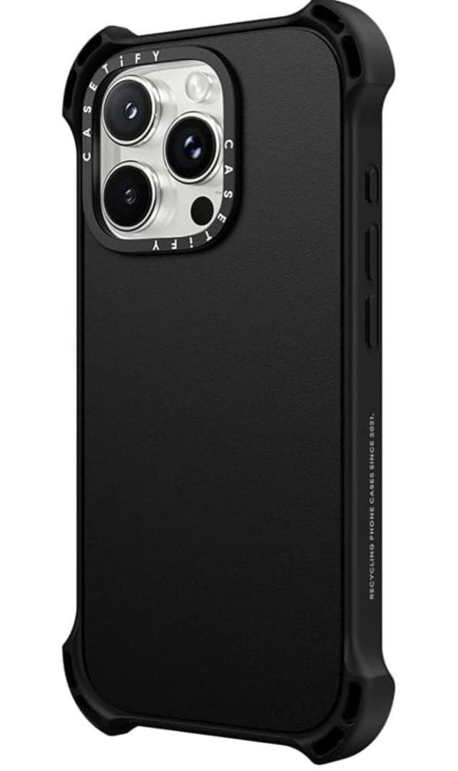 CASETiFY バウンス iPhone16ProMaxケース マットブラック