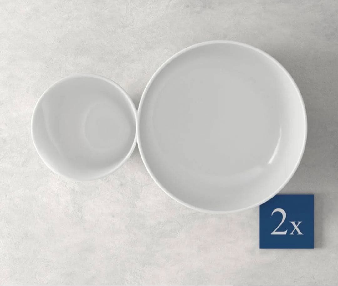 Villeroy&Bochビレロイ&ボッホsoup passionスープ皿パン皿