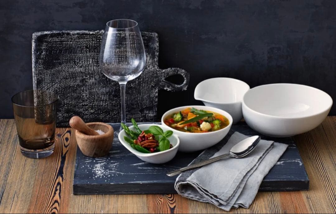 Villeroy&Bochビレロイ&ボッホsoup passionスープ皿パン皿