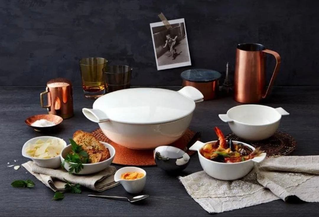 Villeroy&Bochビレロイ&ボッホsoup passionスープ皿パン皿