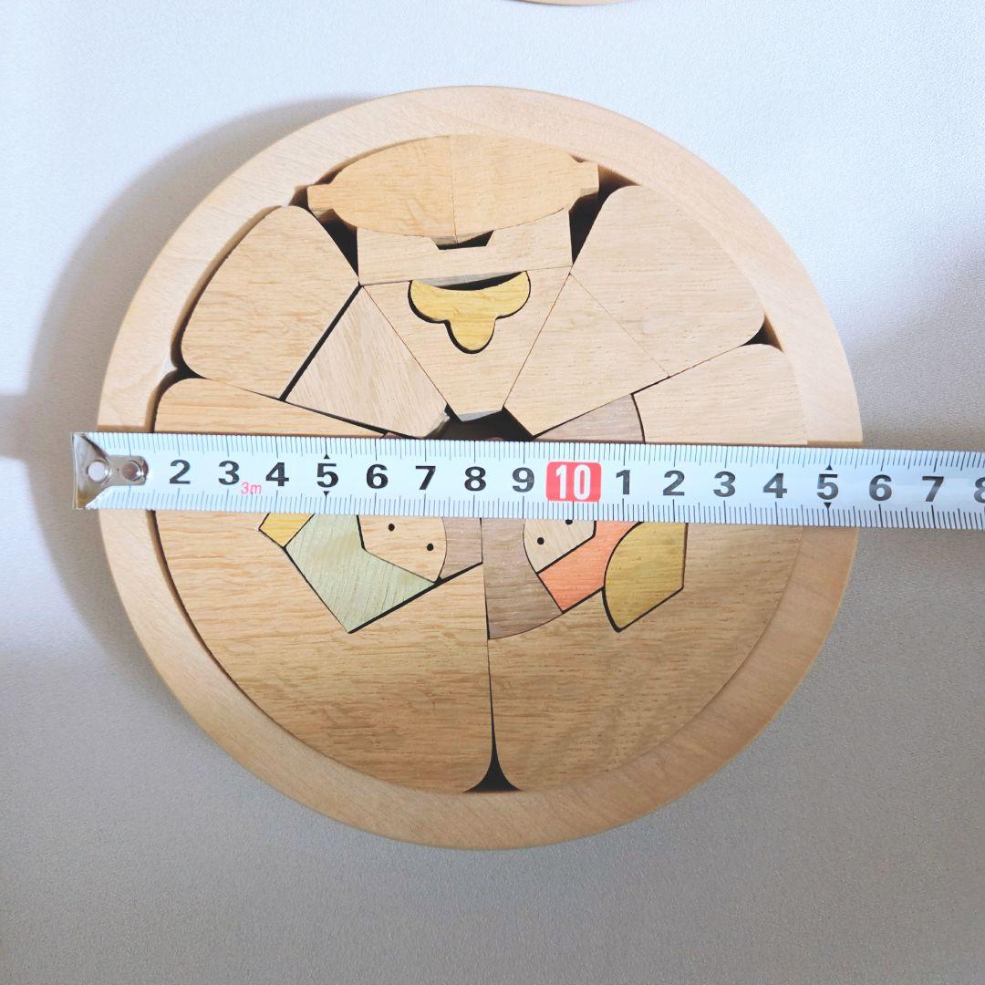 【廃番】小黒三郎 組み木 ひな人形 三段飾り 円びな