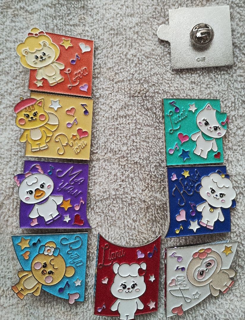 NIZOO ピンバッジ コンプリート　 9個セット NiziU