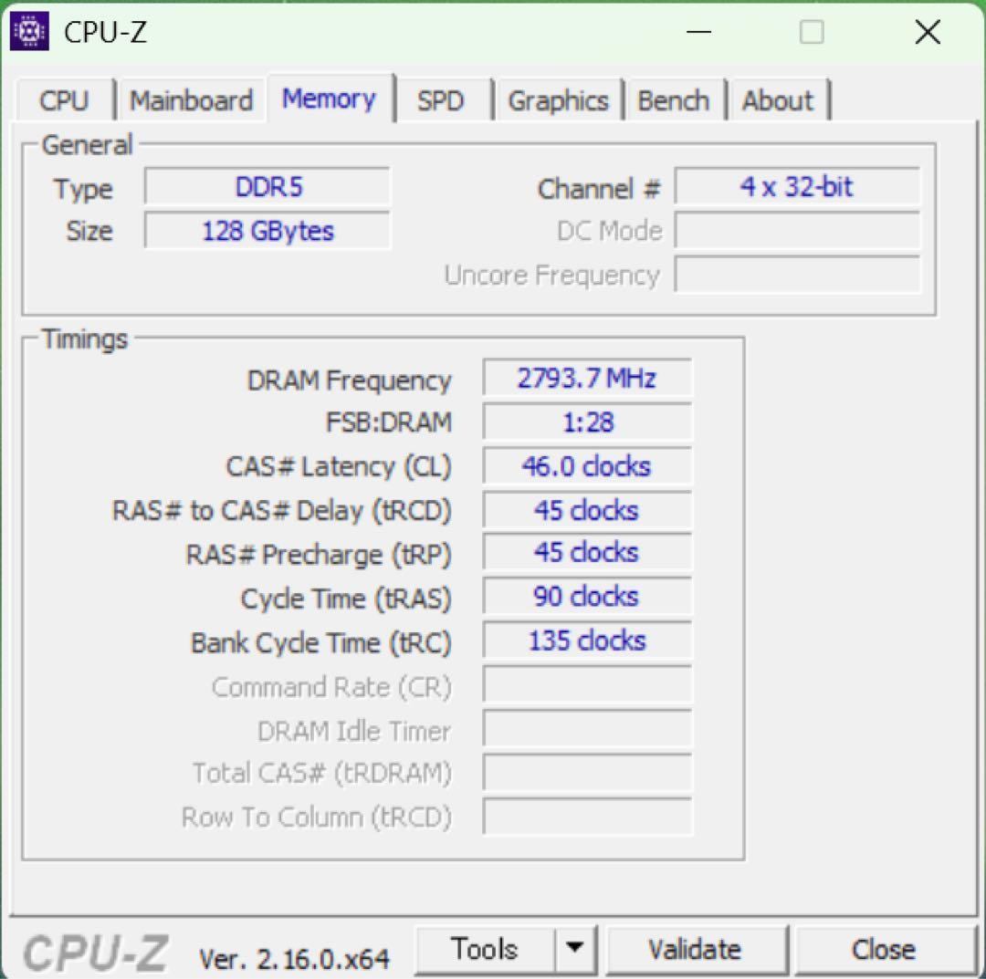 Crucial DDR5-5600 128GB (64GB×2枚) SODIMM