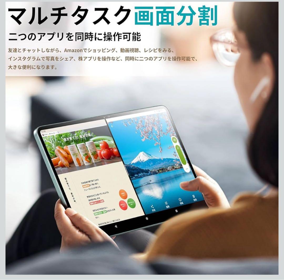 Android15 タブレット 10インチ 12GB+128GB WiFi