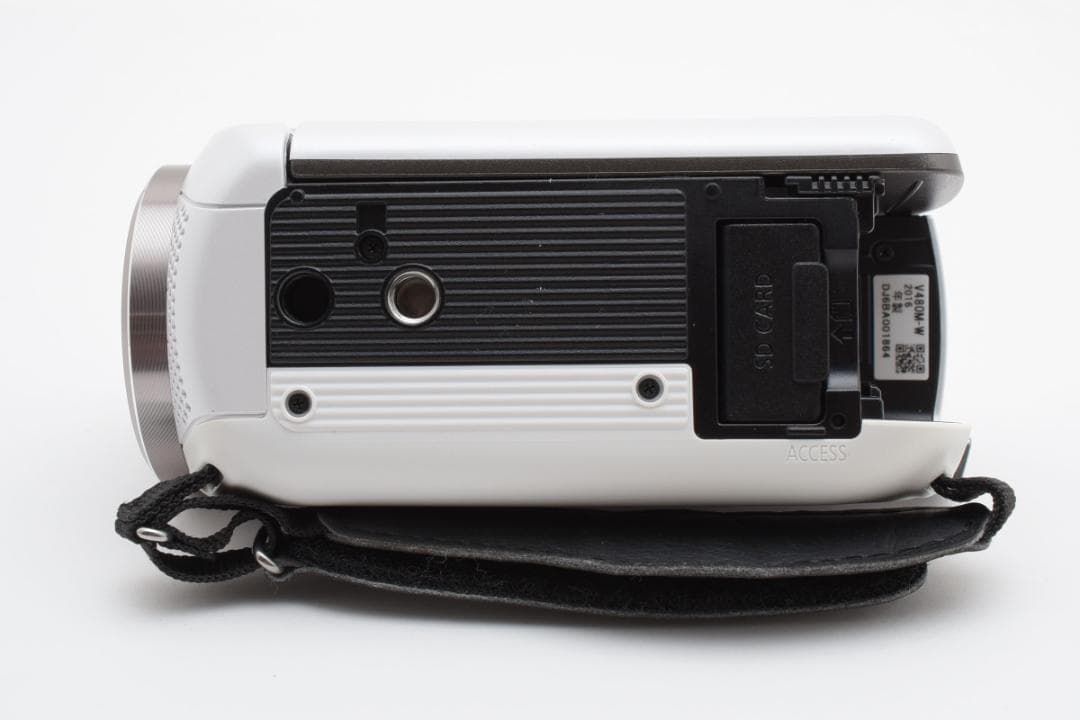 【美品】Panasonic ビデオカメラ HC-V480M ホワイト　動作確認済