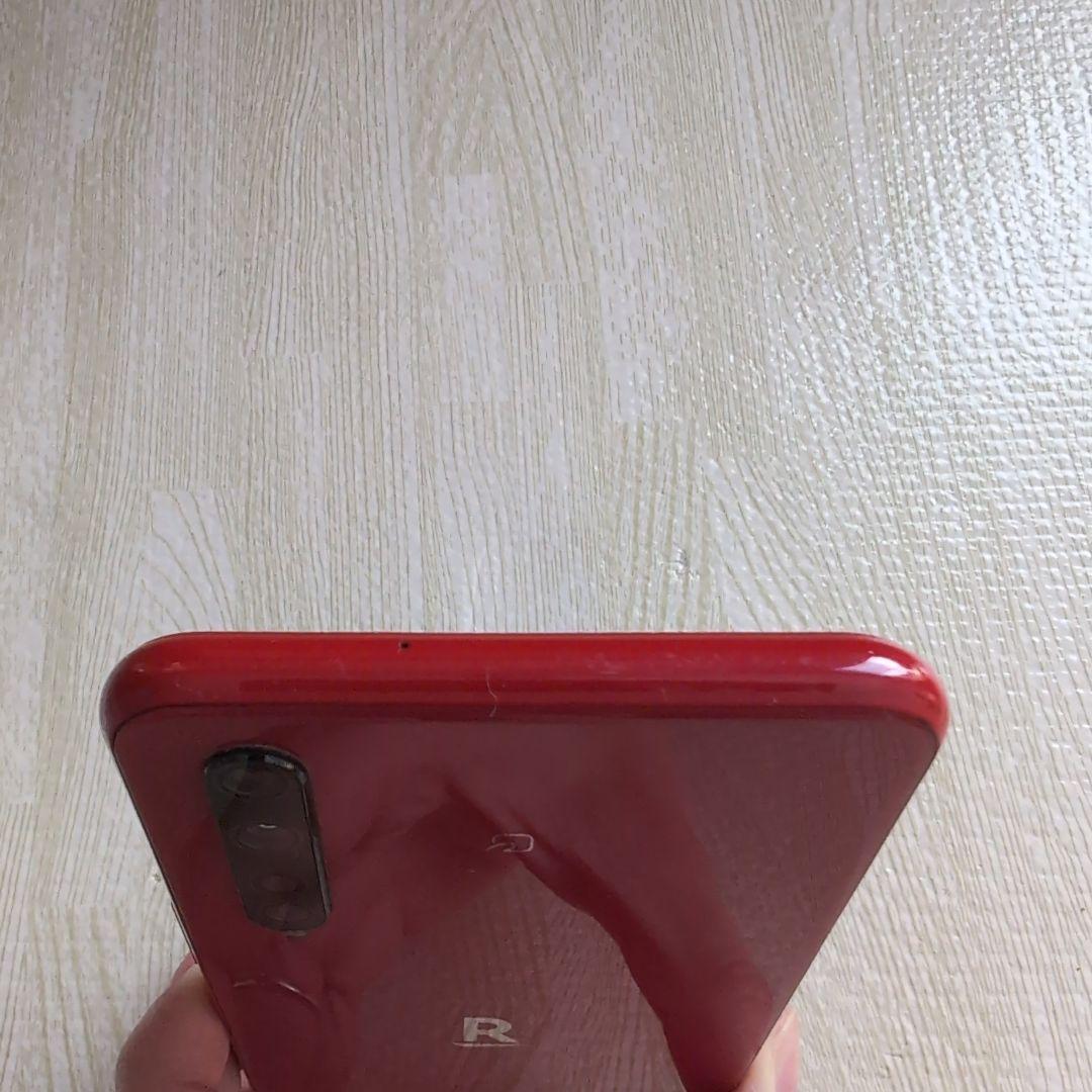RakutenBIG 5G ZR01 128GB SIMフリー クリムゾンレッド