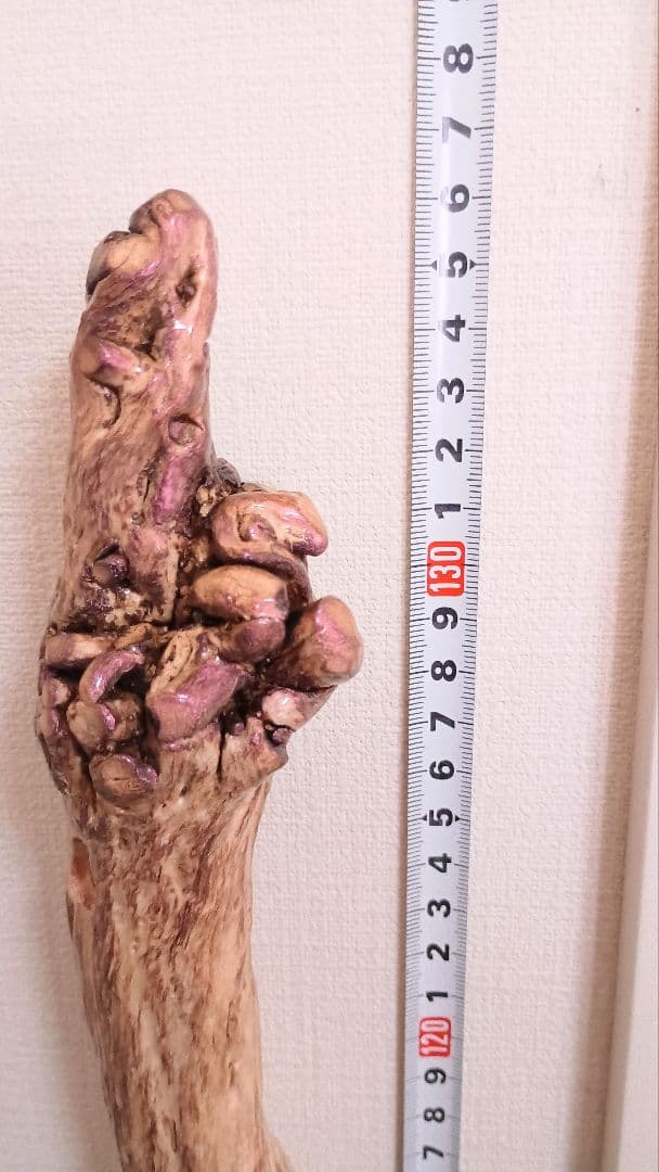 白龍 ~鑑賞用、祈祷用の完全一点物の杖状の作品~