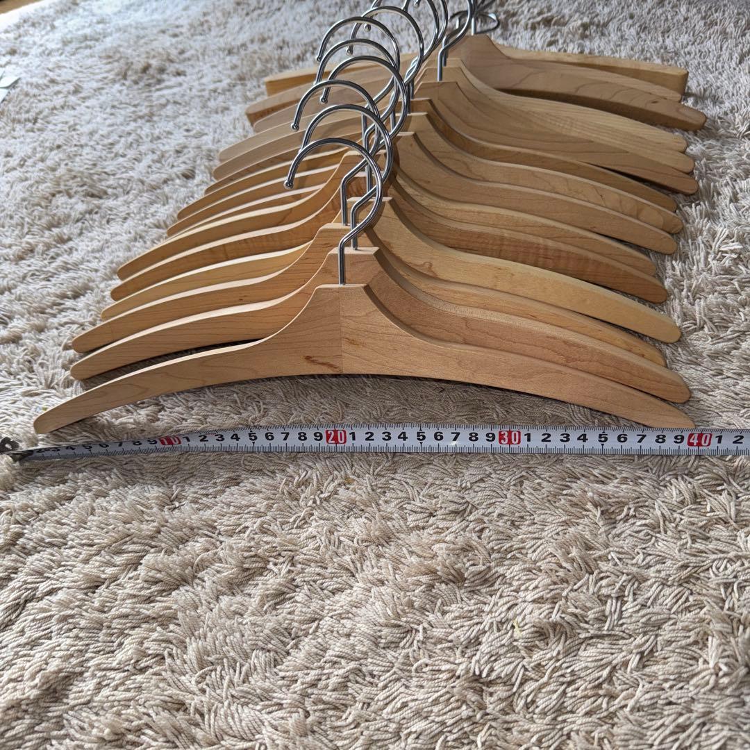 cosine 木製ハンガー 15本セット
