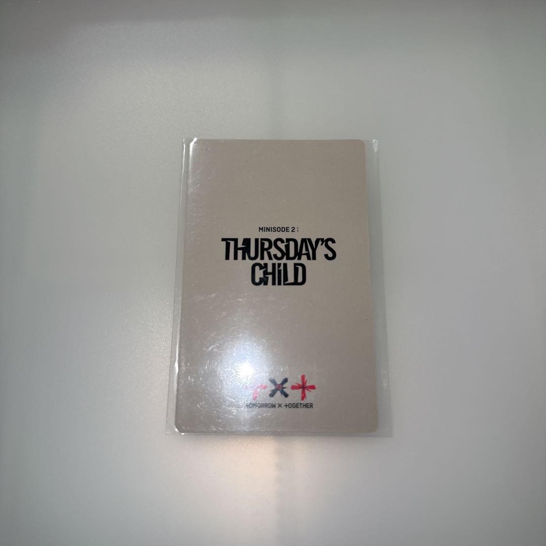 txt Thursday's child ラキドロ トレカ ヨンジュン