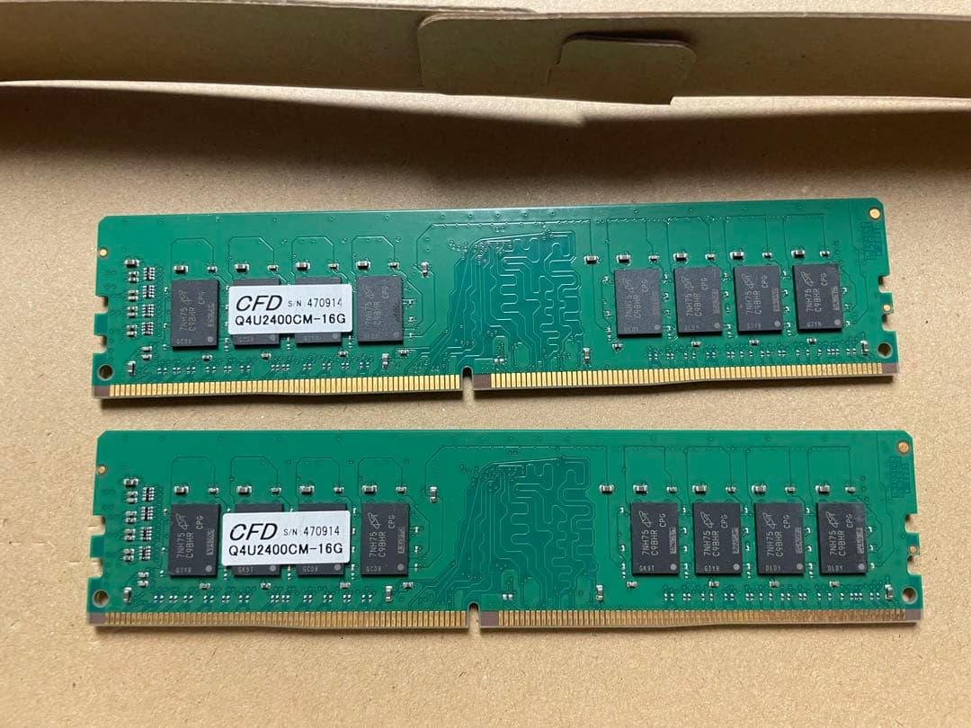【正常判定】DDR4 16GB×2枚 Crucial ps4