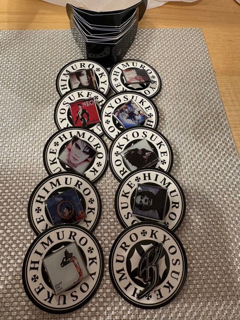 KYOSUKE HIMURO PINS CAPSULE Vol.1 コンプリート