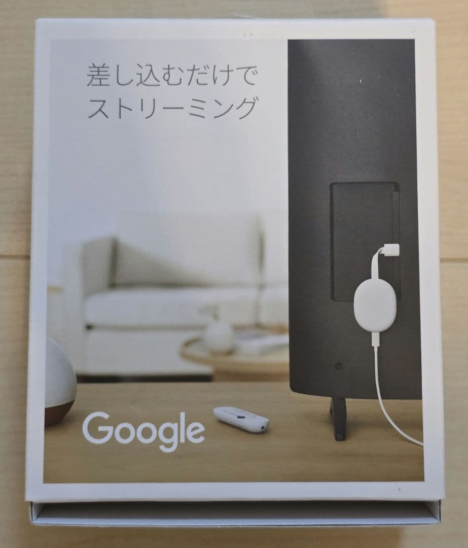 美品 Google Chromecast TV 4K GA01919-JP