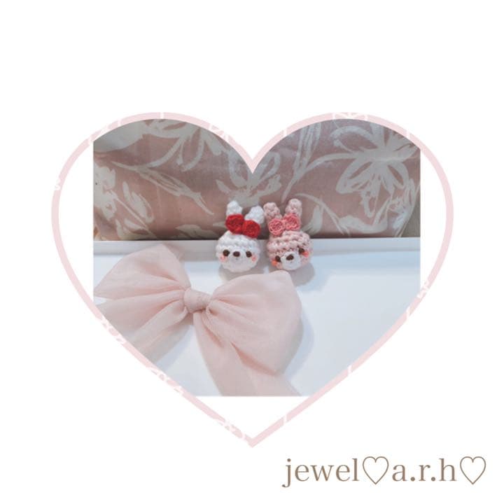 ハンドメイドスタイ　ベビーヘアクリップ  ヘアゴム　ベビーヘアバンド