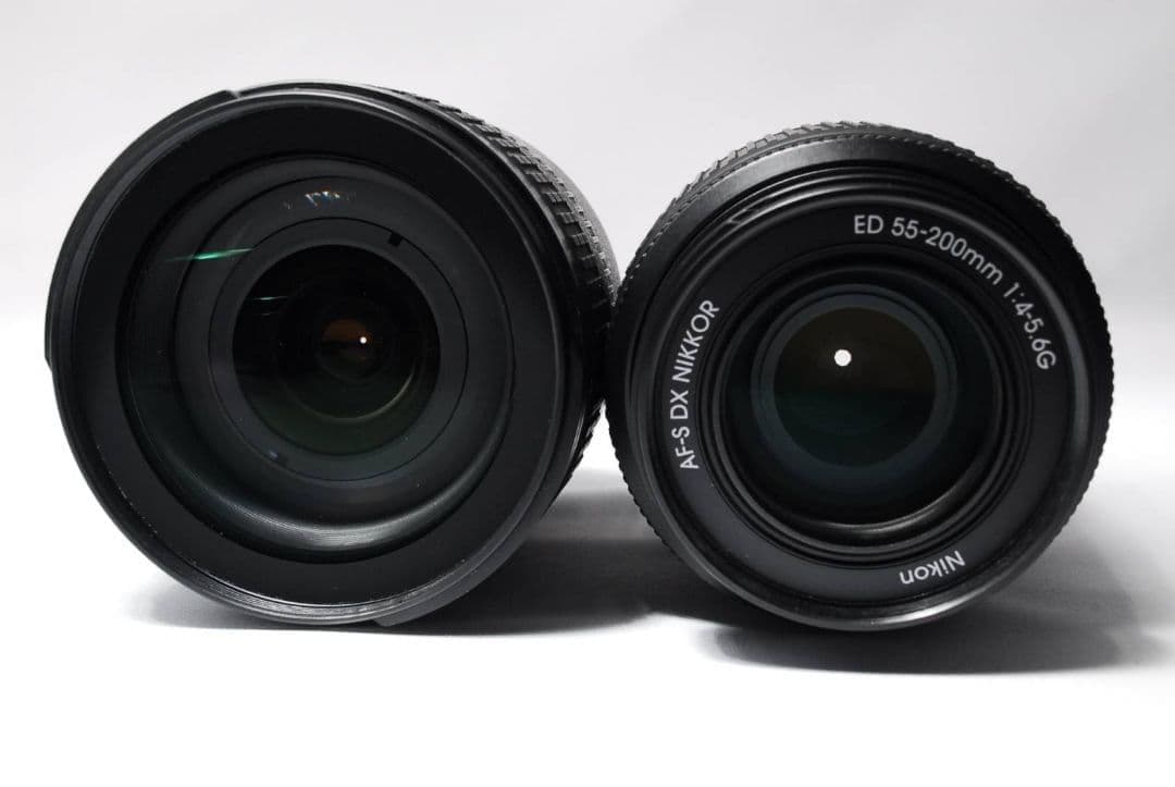 ♥名機CCDモデル♥Nikon D70s♥標準＋望遠Wレンズ♥遠近対応