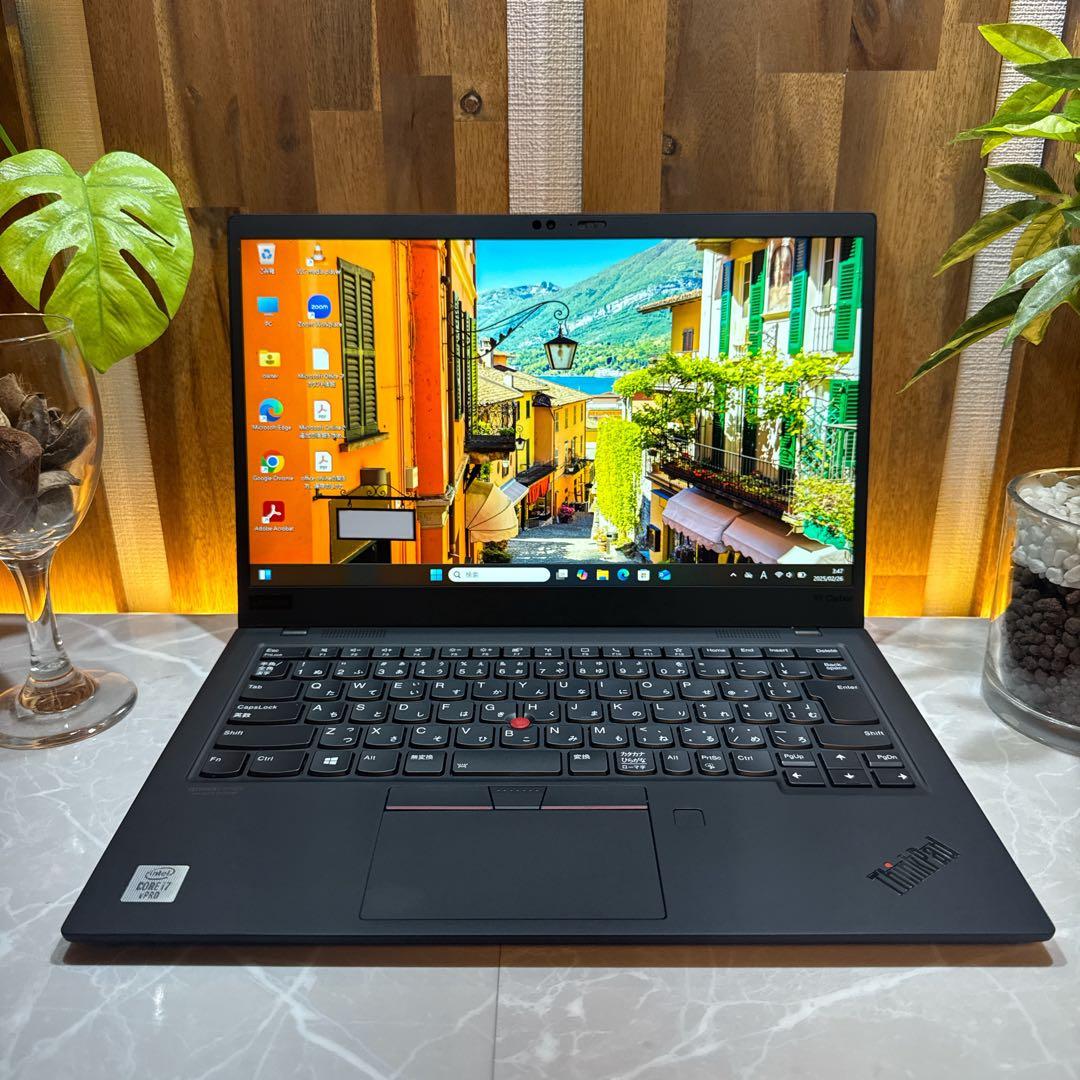 極美品・高性能‼️ThinkPadX1☘第10世代☘メモリ16GB☘ノートパソコン