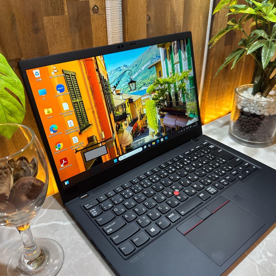 極美品・高性能‼️ThinkPadX1☘第10世代☘メモリ16GB☘ノートパソコン