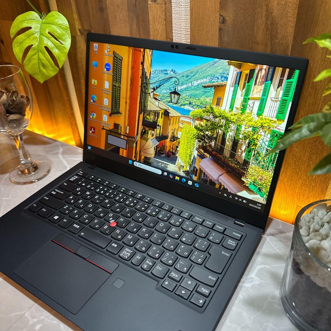 極美品・高性能‼️ThinkPadX1☘第10世代☘メモリ16GB☘ノートパソコン