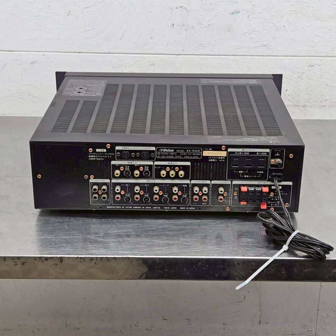 victor ビクター ミキシングアンプ AX-K505 カラオケ