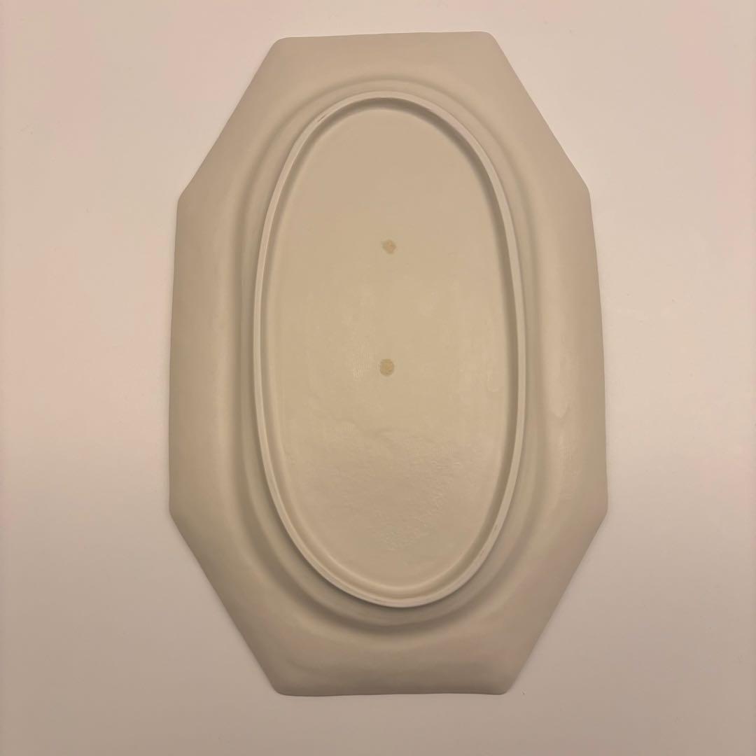 照井壮 デルフト八角長皿 大 【新品未使用】