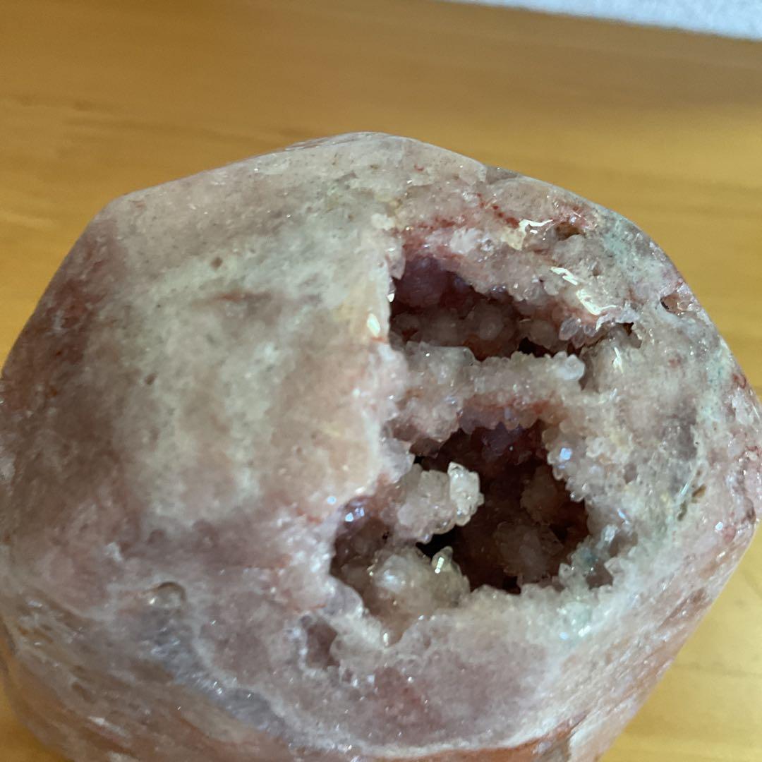 高品質希少ピンクアメジスト、ザクザクジオード、ドゥルージーとても綺麗383g