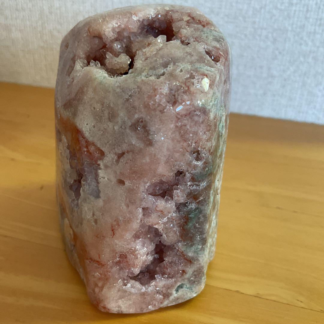 高品質希少ピンクアメジスト、ザクザクジオード、ドゥルージーとても綺麗383g