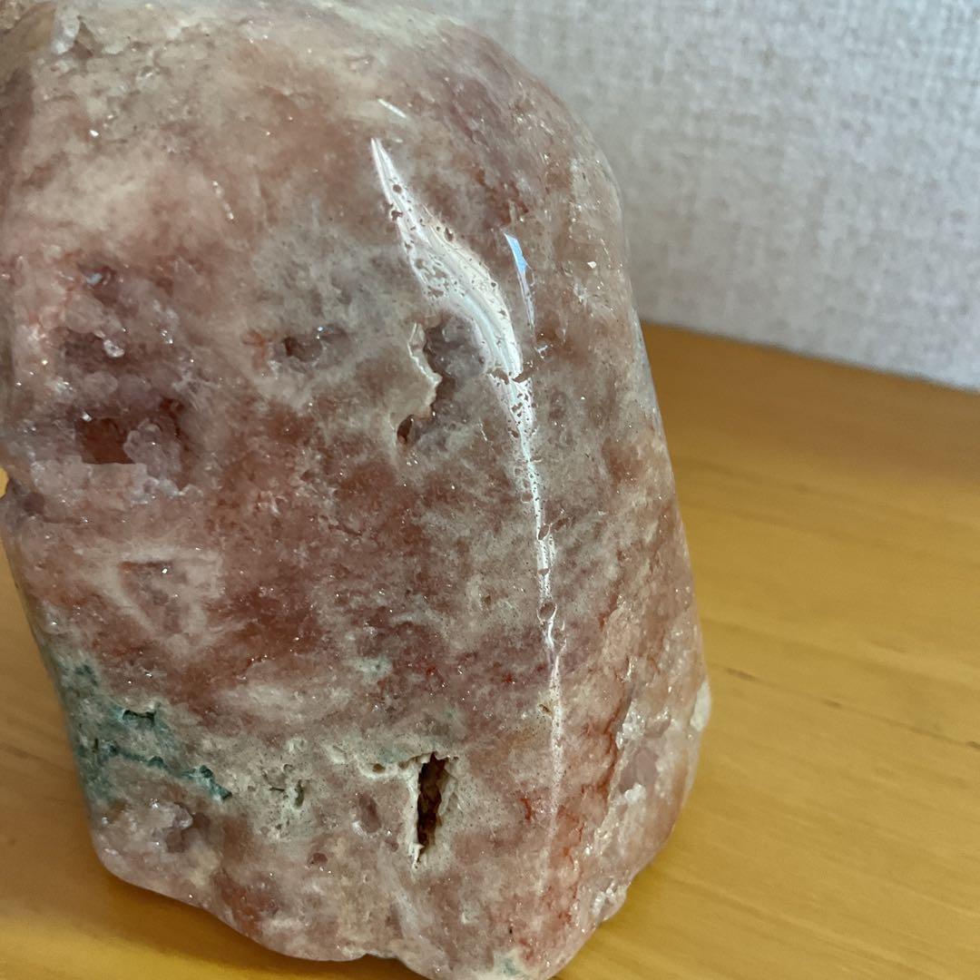 高品質希少ピンクアメジスト、ザクザクジオード、ドゥルージーとても綺麗383g