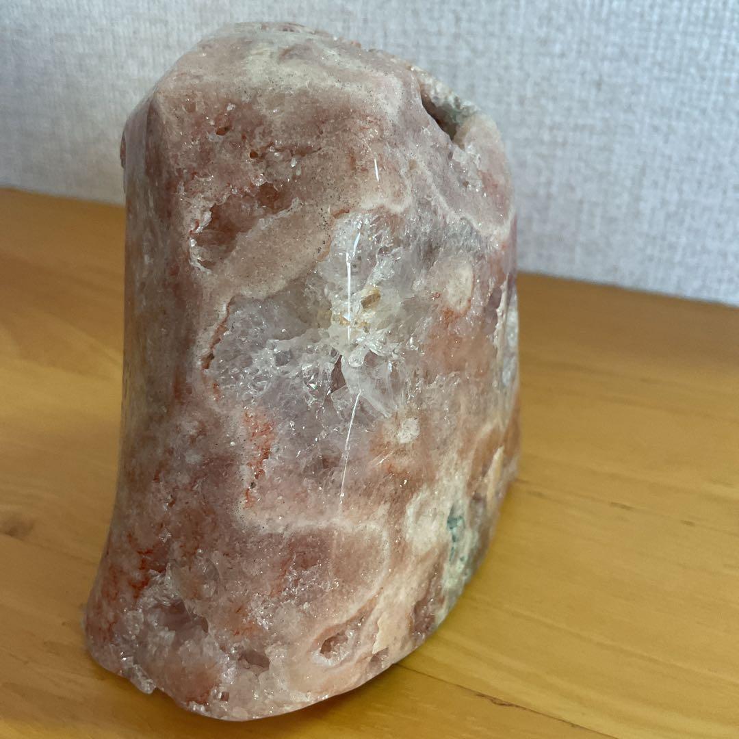 高品質希少ピンクアメジスト、ザクザクジオード、ドゥルージーとても綺麗383g