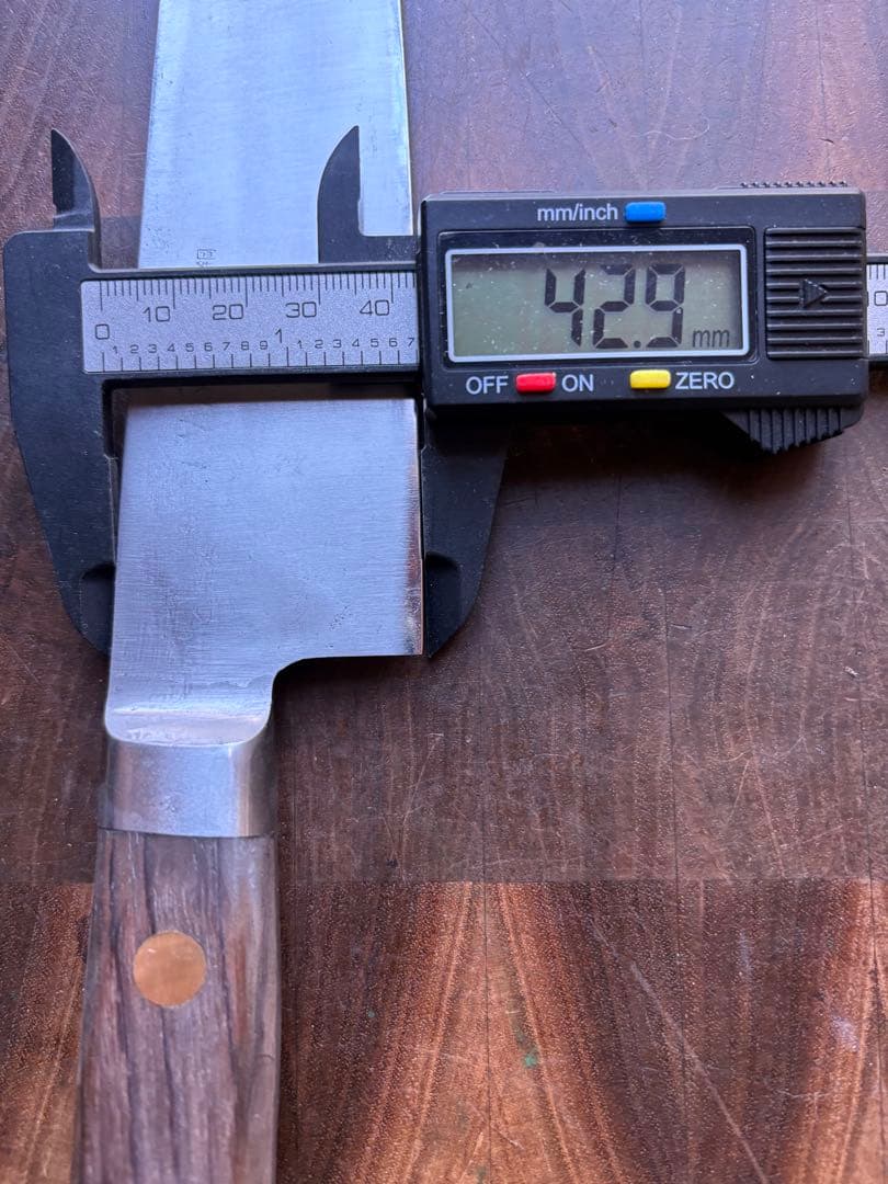 Misono ミソノ　日本鋼　牛刀　210mm 7寸　包丁　　　　　再生品