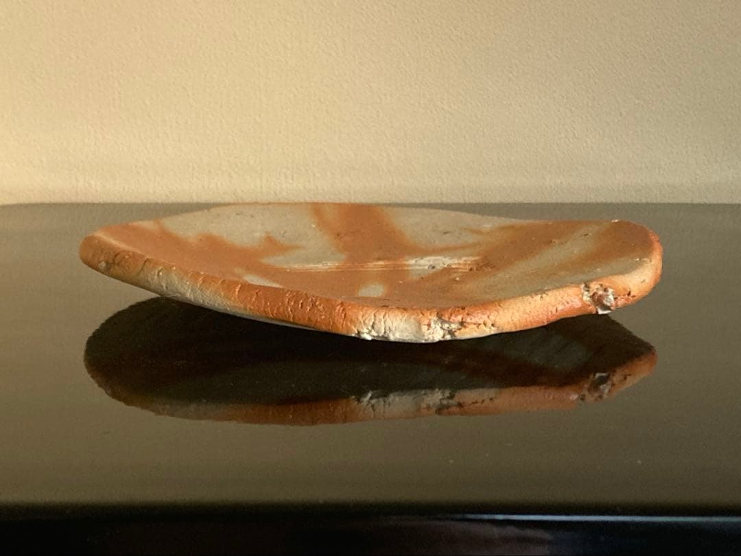 備前焼 bizenyaki 緋襷 ひだすき 高原卓史 泰山窯 平鉢 5枚揃