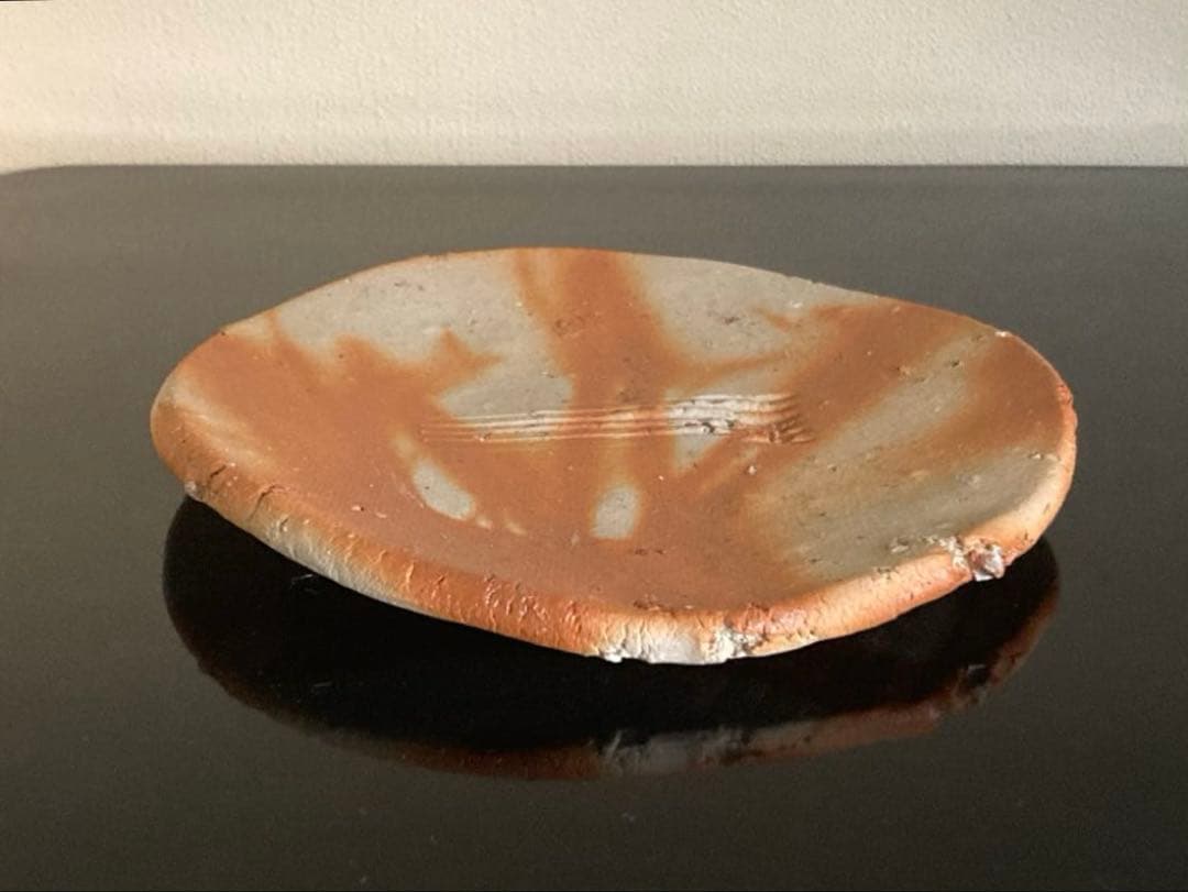 備前焼 bizenyaki 緋襷 ひだすき 高原卓史 泰山窯 平鉢 5枚揃