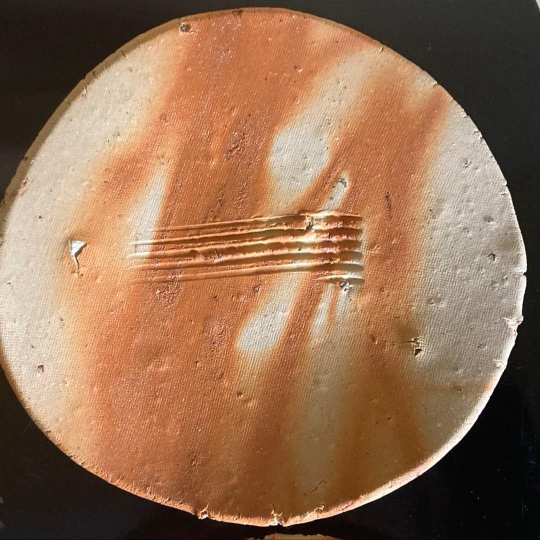 備前焼 bizenyaki 緋襷 ひだすき 高原卓史 泰山窯 平鉢 5枚揃