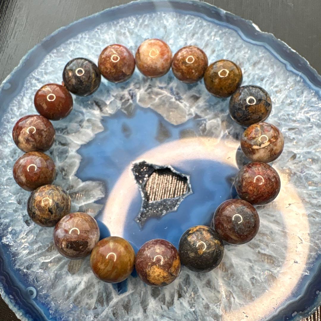 ピーターサイト天然石ブレスレット