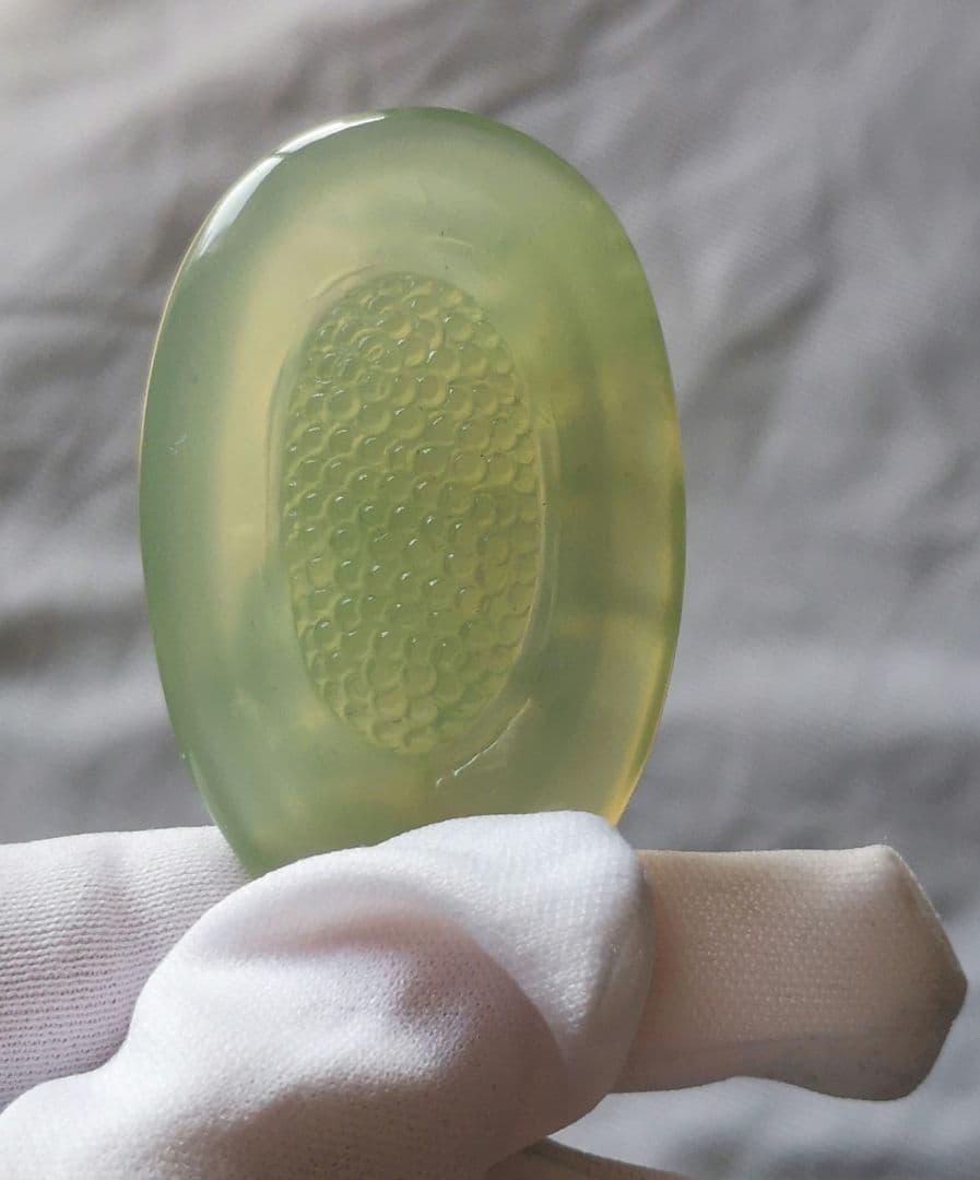 翡翠軟玉ネフライト 中国四大名玉岫玉ネックレス ペンダント岫玉180[超高級品]